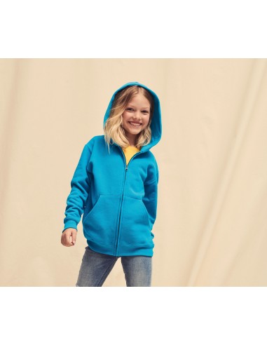 F-62-045-0-Kids Classic Hooded Sweat Jacket